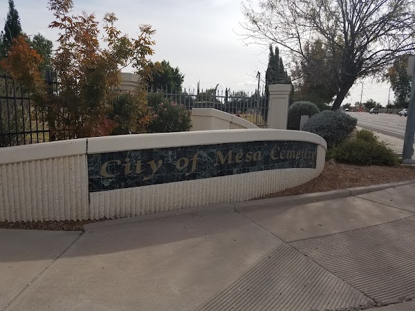 Mesa Cemetery grounds