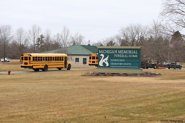Michigan Memorial Funeral Home grounds