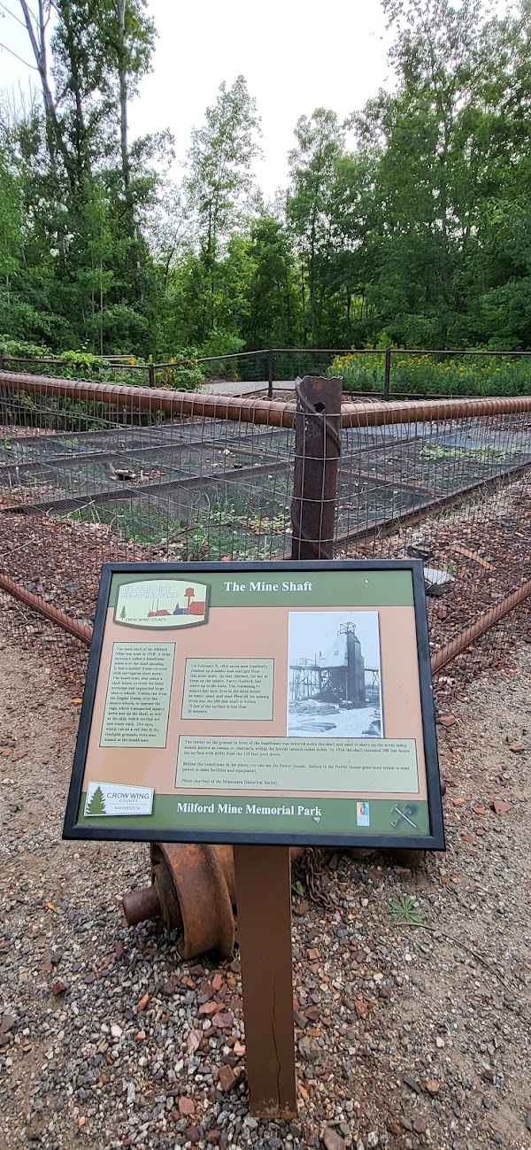Milford Mine Memorial Park grounds