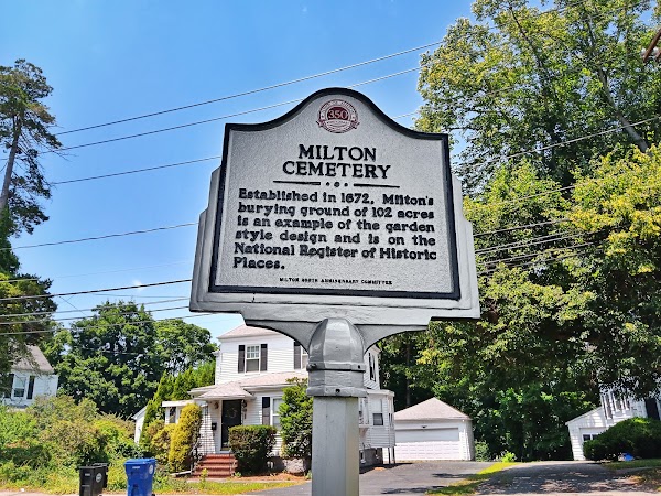 Milton Cemetery grounds