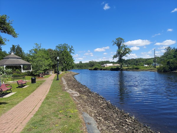 Milton Memorial Park grounds