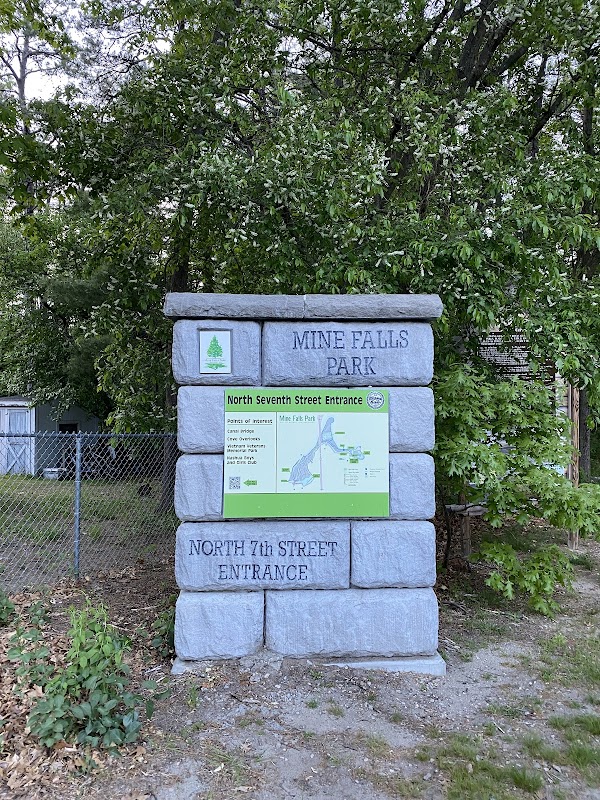 Mine Falls Park grounds