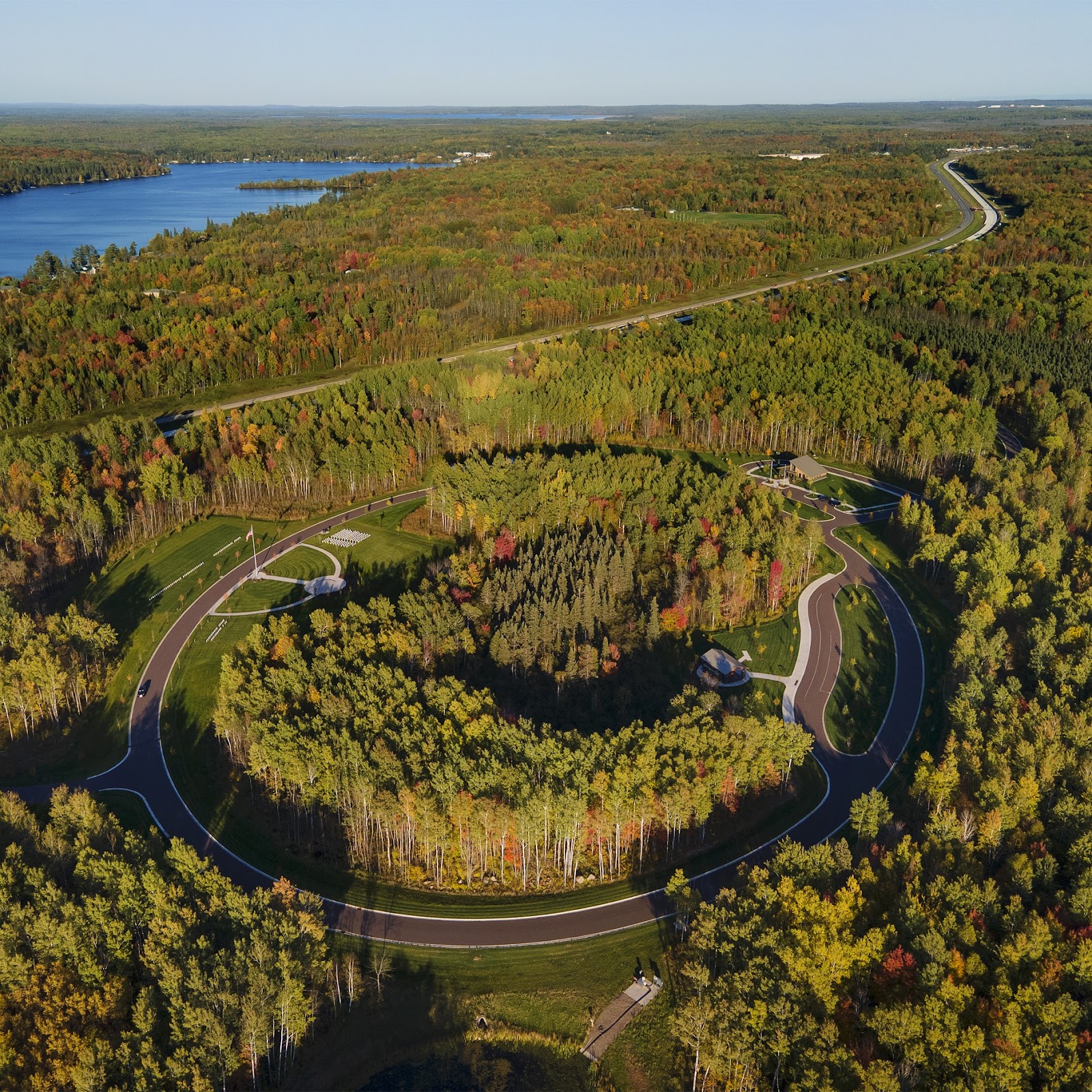 Minnesota State Veterans Cemetery - Duluth headstone and grounds