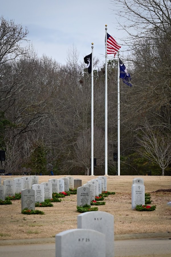M.J. "Dolly" Cooper Veterans Cemetery grounds