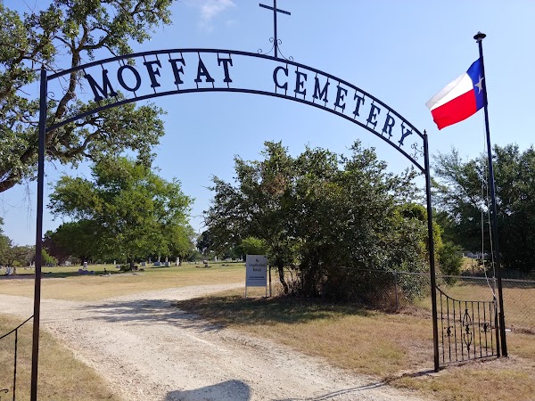 Moffat Cemetery grounds