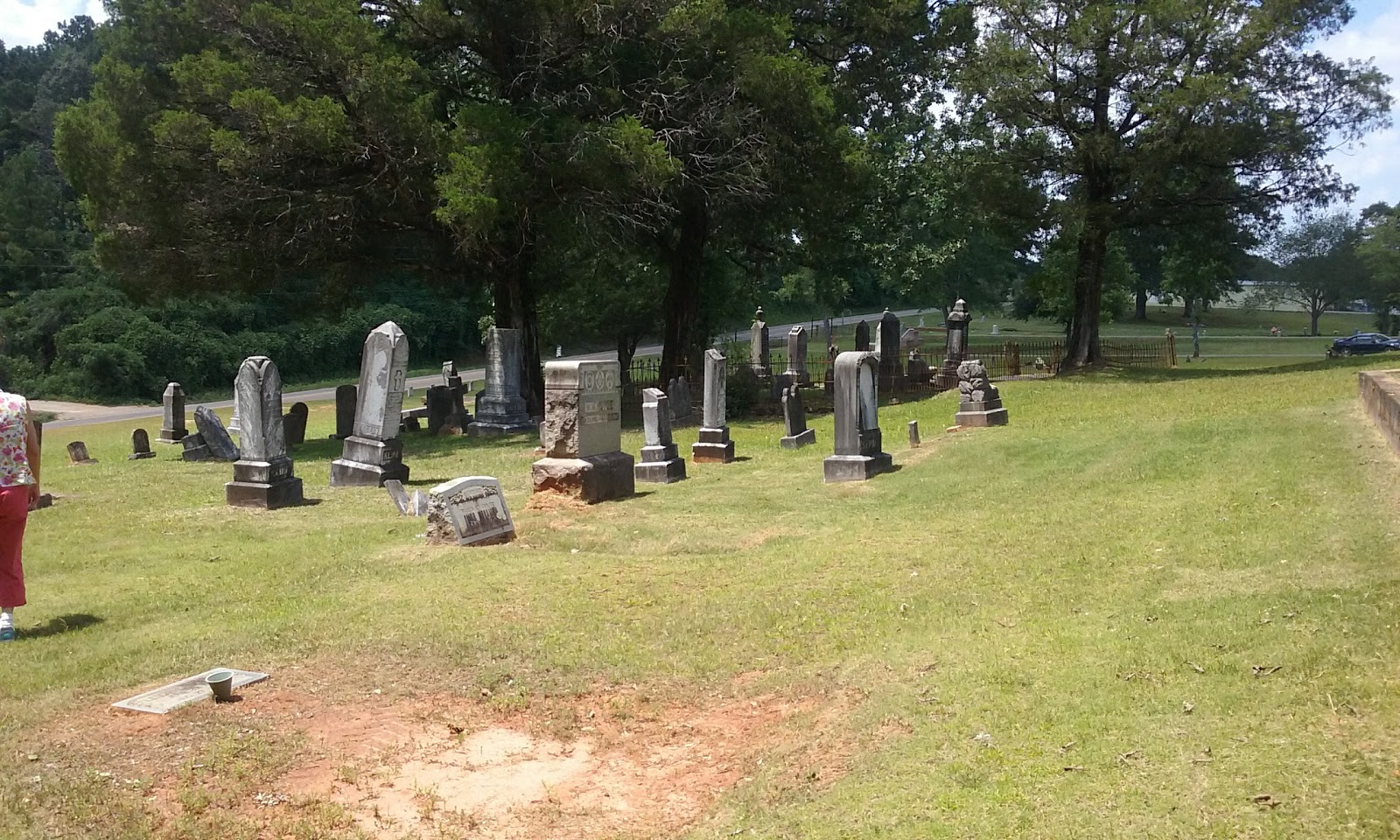 Montevallo Cemetery cemetery grounds and headstones