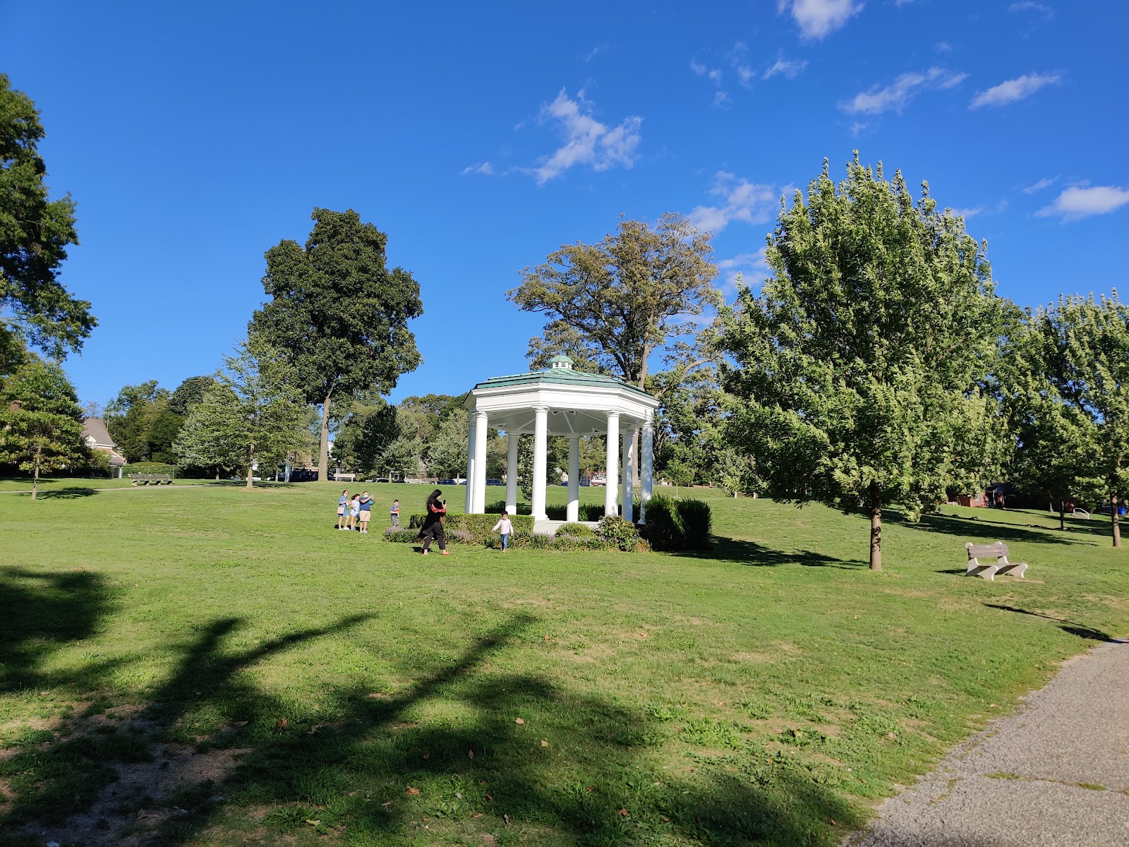 Morgan Memorial Park headstone and grounds