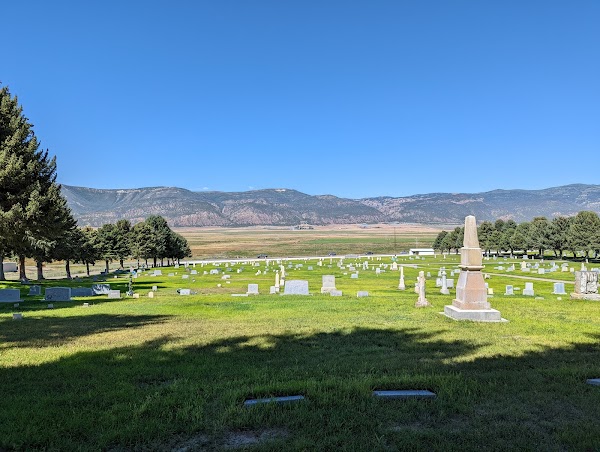Moroni City Cemetery grounds