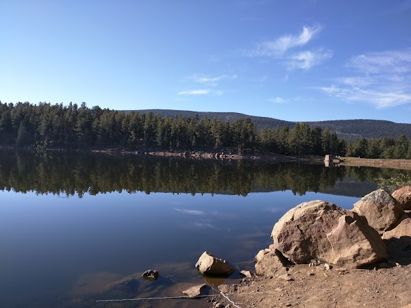 Morphy Lake State Park grounds