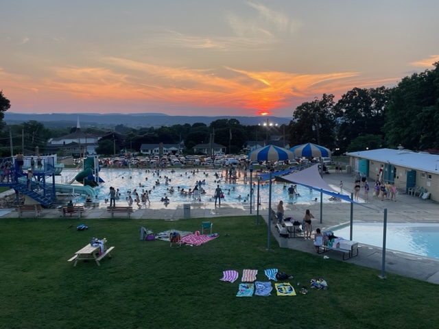 Morrisons Cove Memorial Park cemetery grounds and headstones
