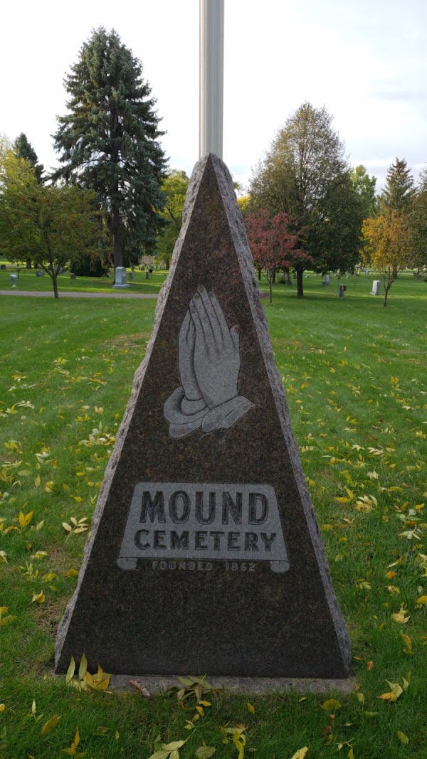 Mound Cemetery of Brooklyn Center grounds