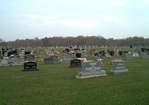 Mount Etna Cemetery cemetery grounds and headstones