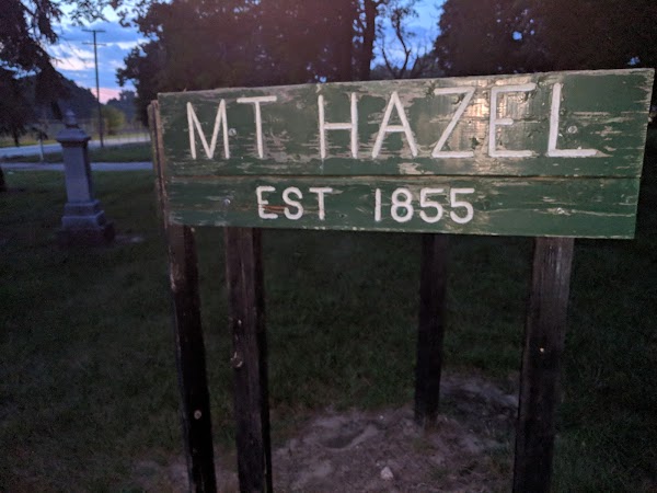 Mount Hazel Cemetery grounds