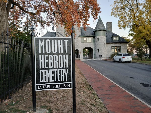 Mount Hebron Cemetery grounds