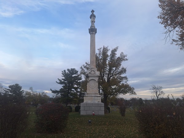 Mount Hebron Cemetery grounds