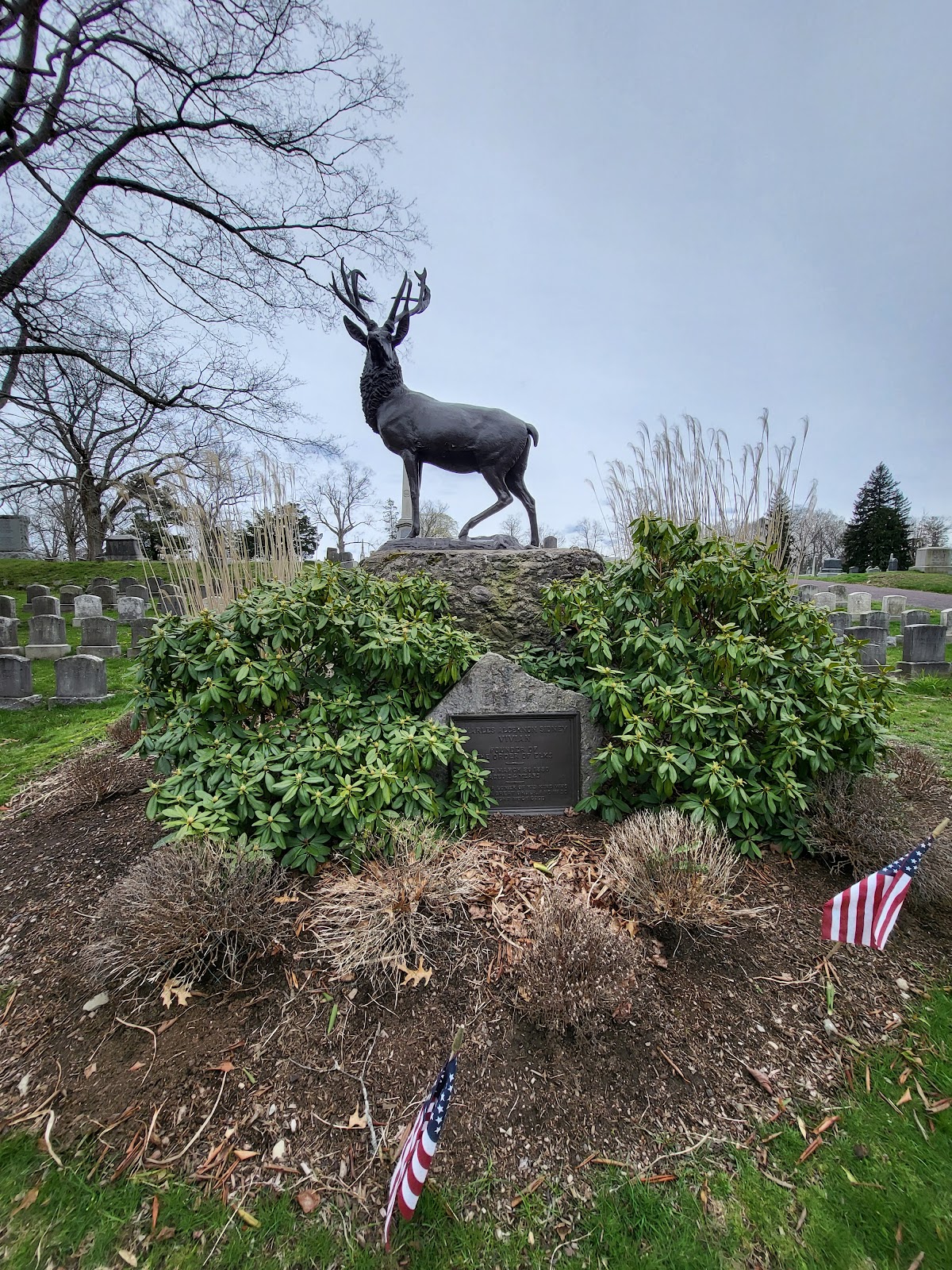 Mount Hope Cemetery cemetery grounds and headstones