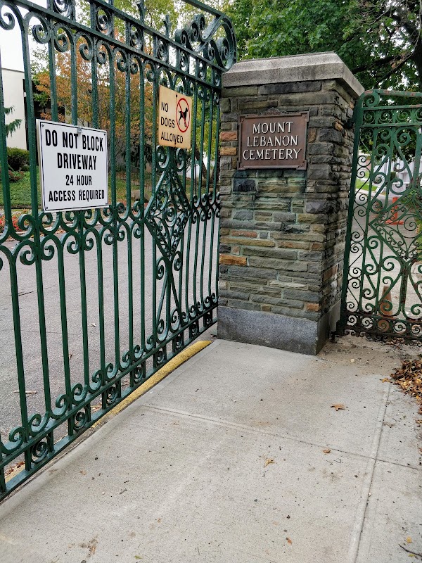 Mount Lebanon Cemetery grounds