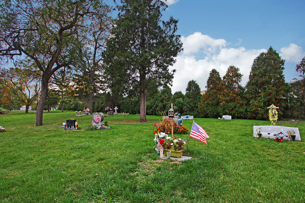 Mount Olive Cemetery grounds