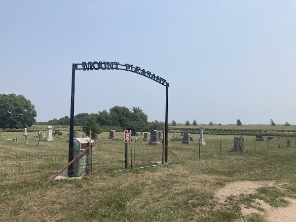 Mount Pleasant Cemetery, Ruby, Seward County, Nebraska grounds