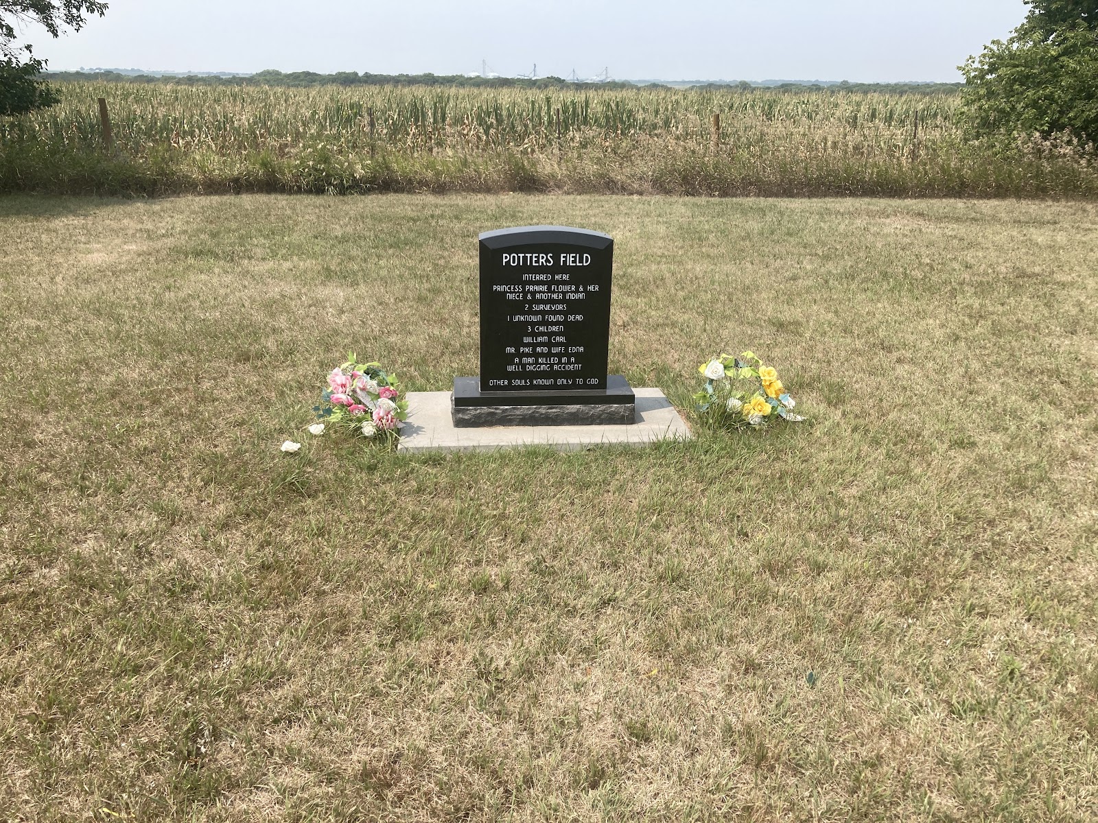 Mount Pleasant Cemetery, Ruby, Seward County, Nebraska headstone and grounds