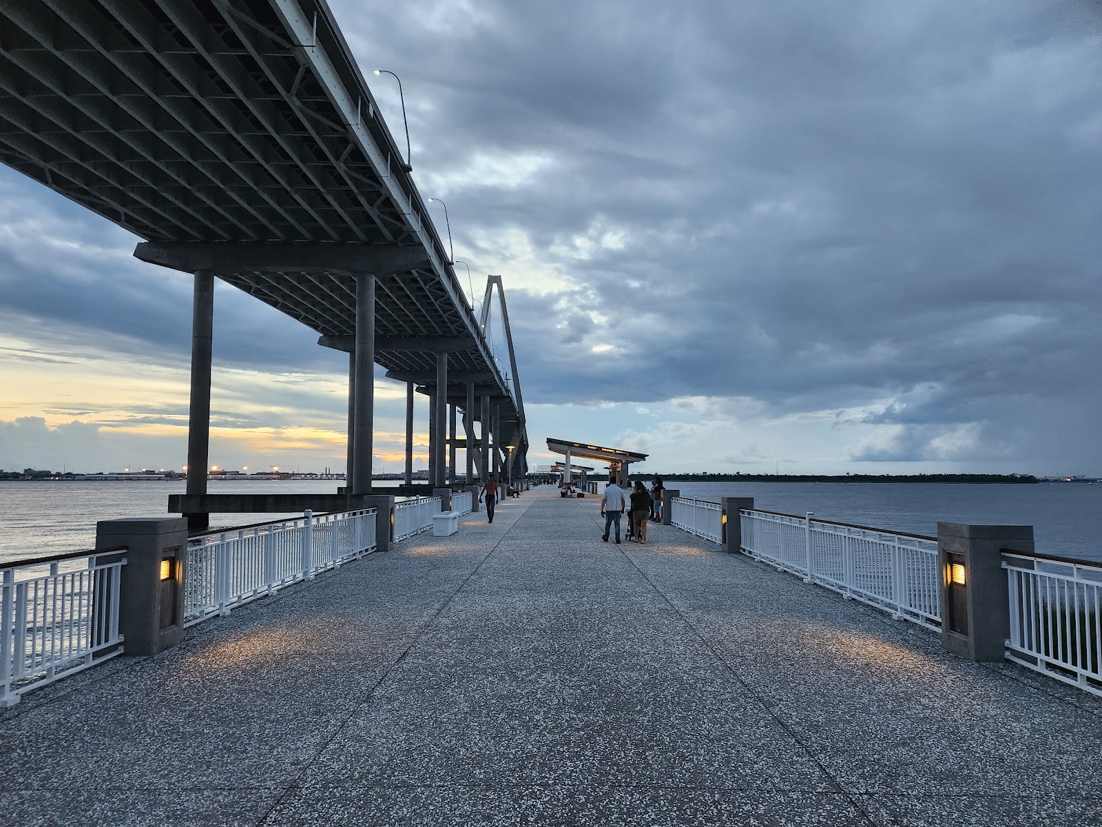 Mount Pleasant Memorial Waterfront Park cemetery grounds and headstones