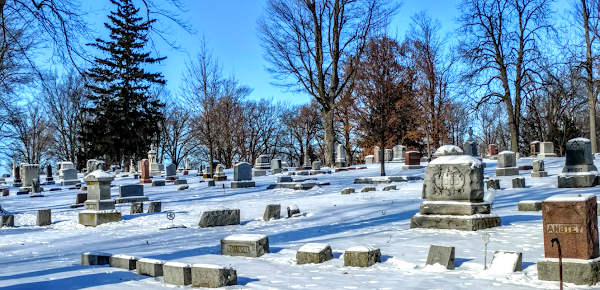 Mount Rest Cemetery grounds