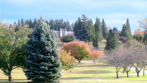 Mount Rose Cemetery grounds
