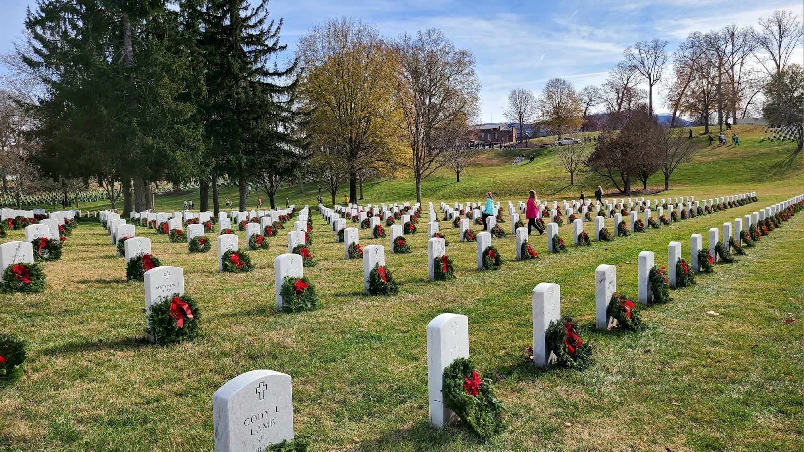 Mountain Home National Cemetery cemetery grounds and headstones