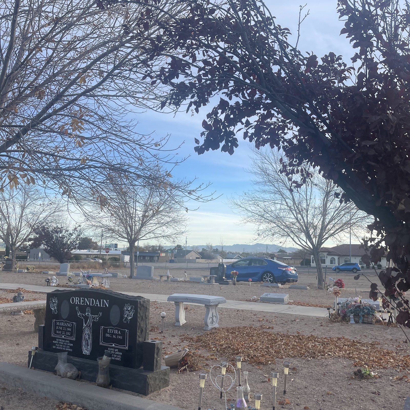 Mountain View Cemetery Associates cemetery grounds and headstones
