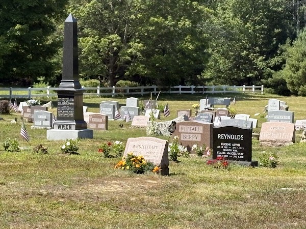 Mountainside Cemetery grounds