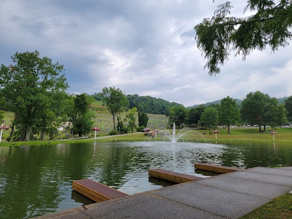Mt Calvary Cemetery grounds