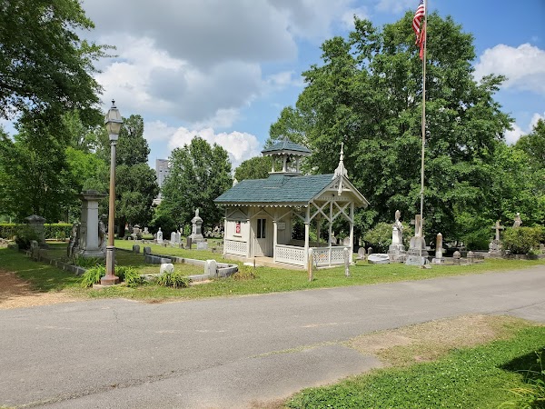 Mt. Holly Cemetery grounds