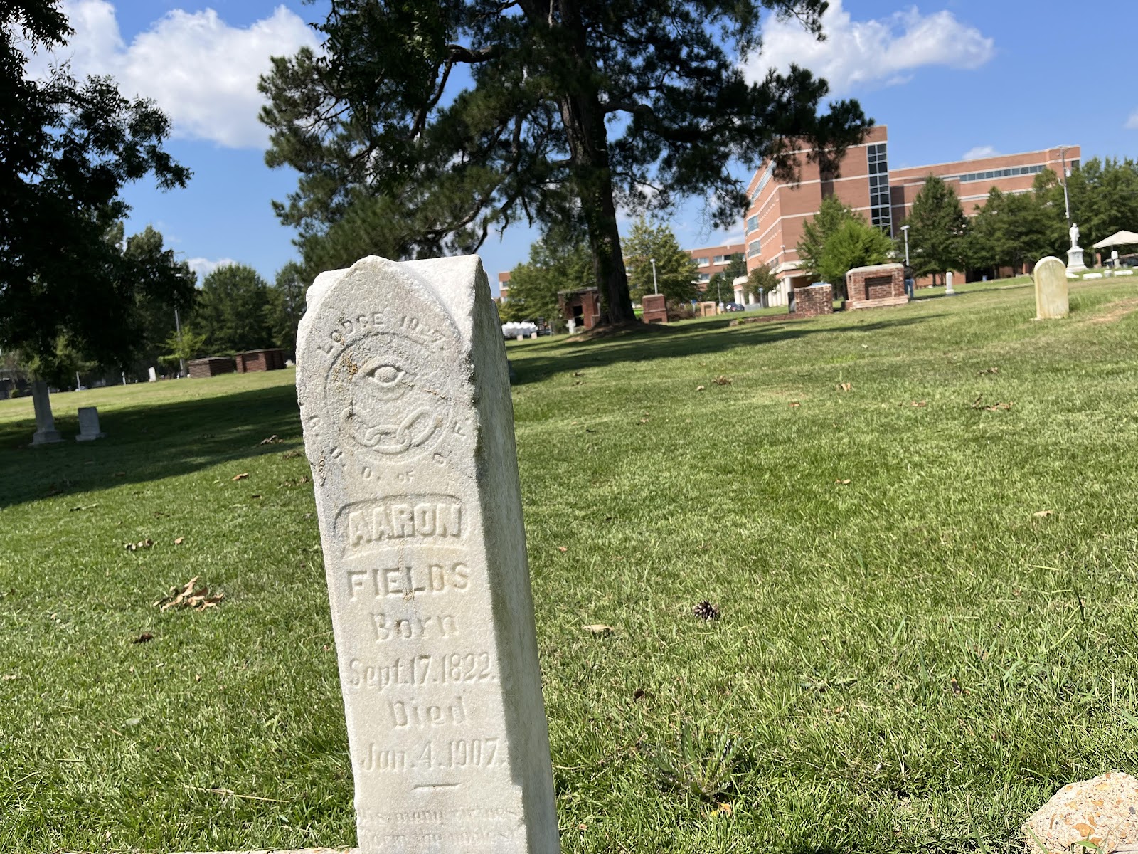 Mt. Olive Cemetery cemetery grounds and headstones