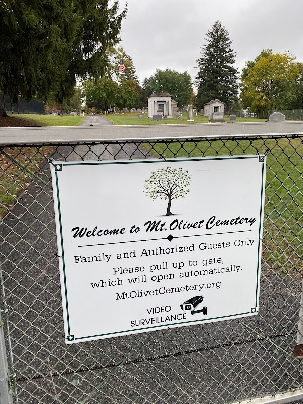 Mt Olivet Cemetery. New Cumberland, Pennsylvania grounds