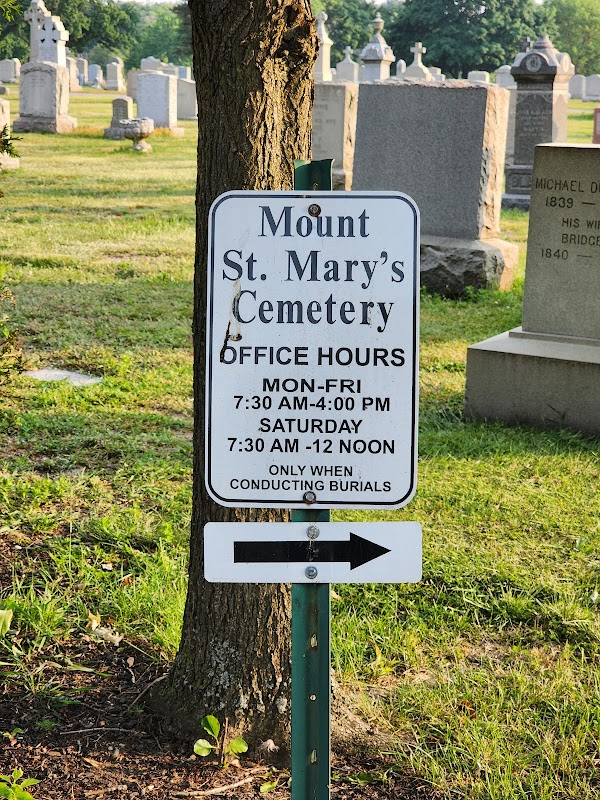 Mt. St. Mary Cemetery grounds