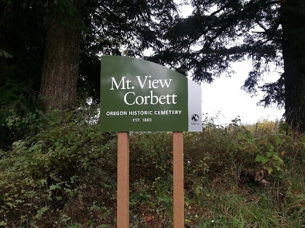 Mt. View Corbett Cemetery grounds