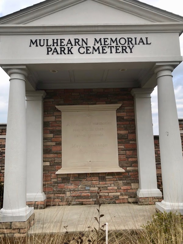 Mulhearn Memorial Park Cemetery grounds