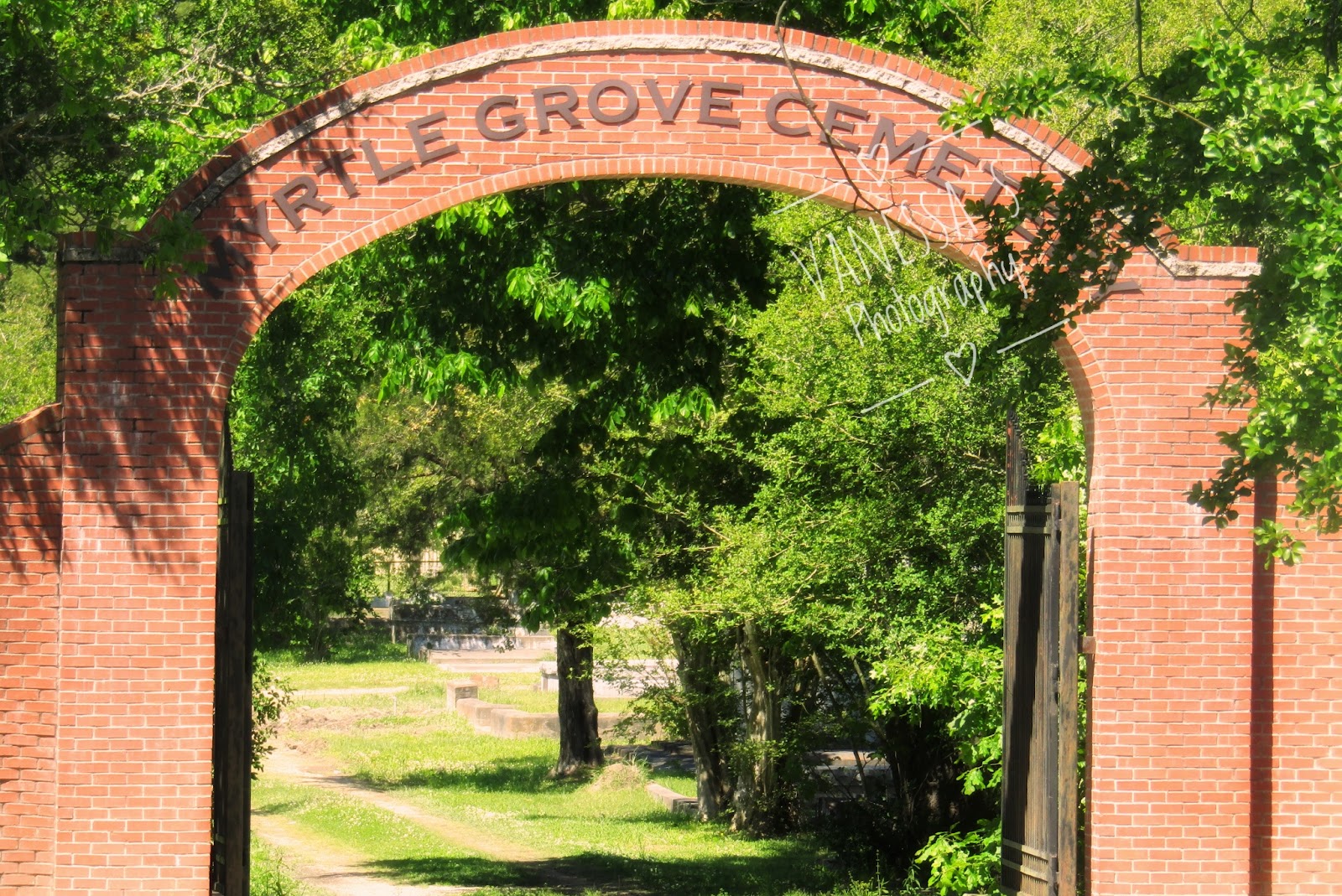 Myrtle Grove Cemetery - Opelousas cemetery grounds and headstones