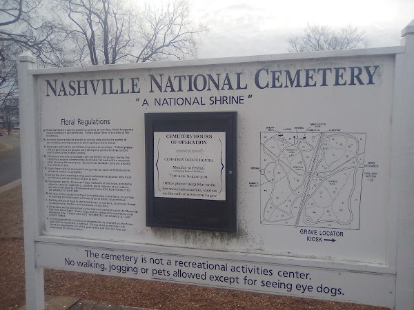 Nashville National Cemetery grounds