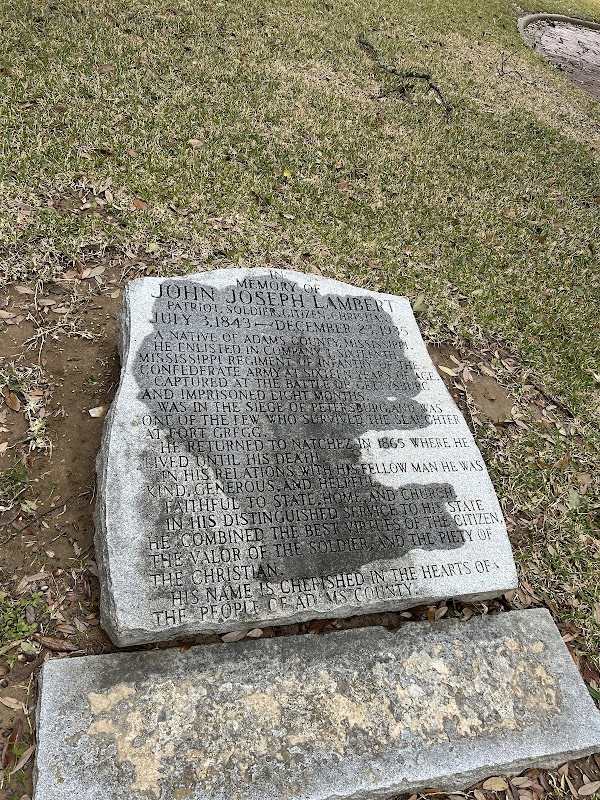 Natchez Memorial Park grounds