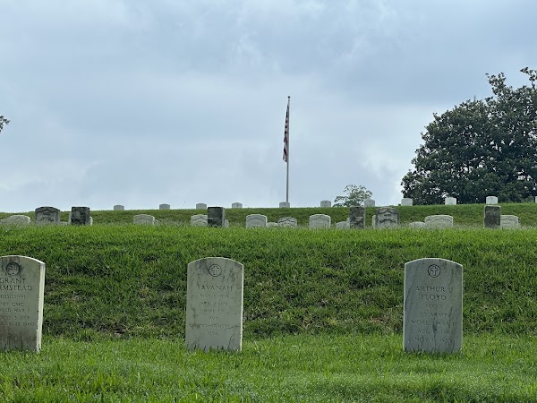 Natchez National Cemetery grounds