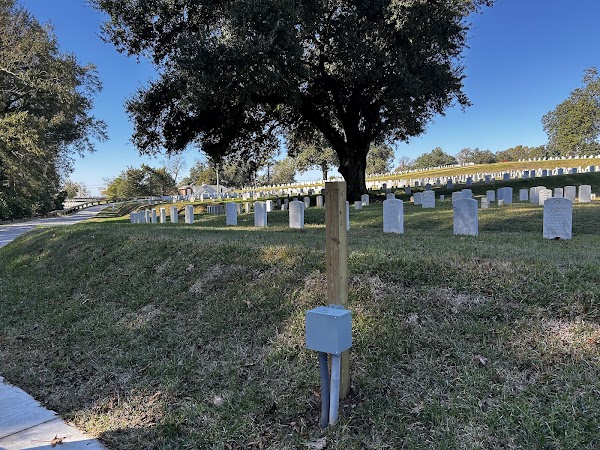 Natchez National Cemetery grounds