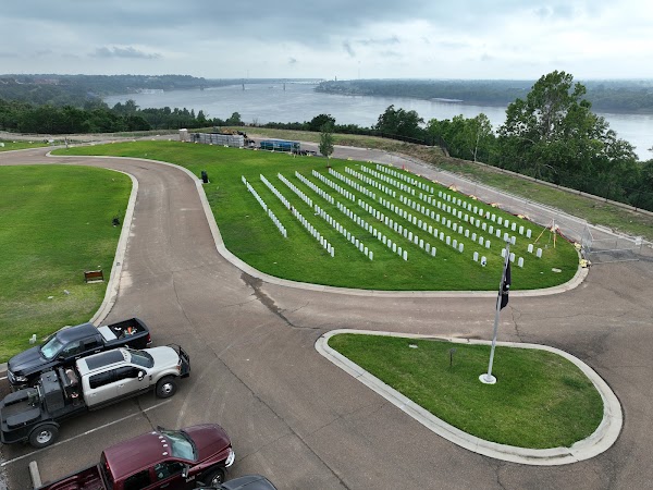 Natchez National Cemetery grounds