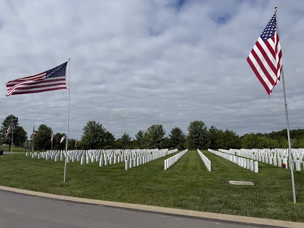 National Cemetery of the Alleghenies grounds