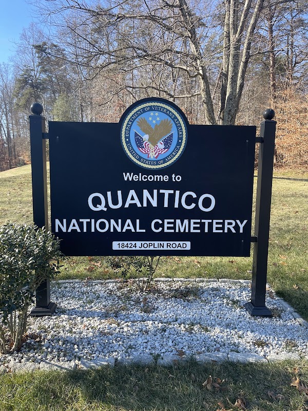 National Memorial Cemetery at Quantico grounds