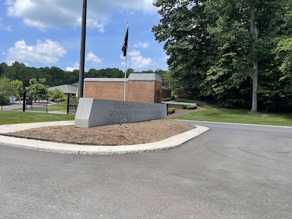 National Memorial Cemetery at Quantico grounds