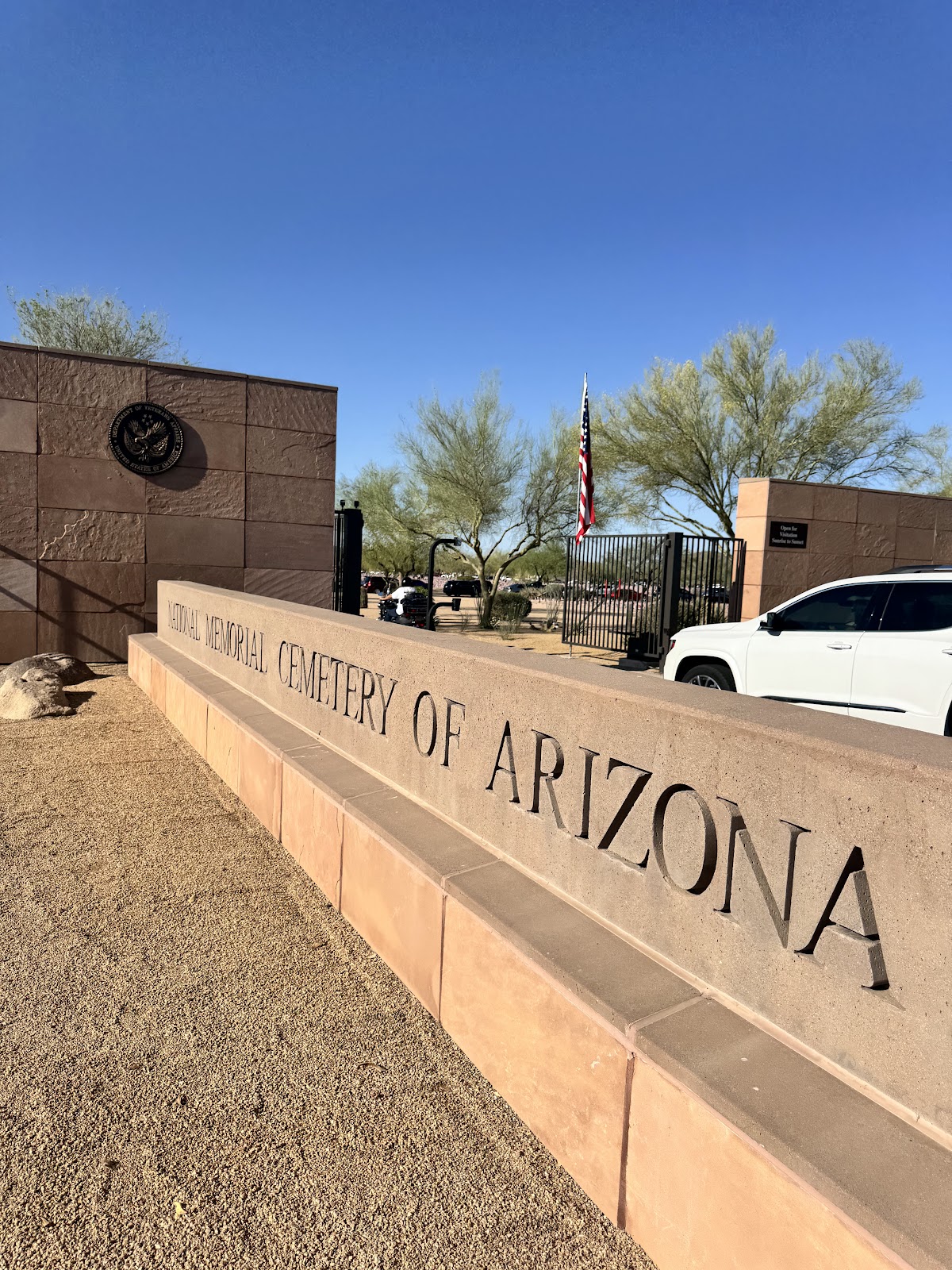 National Memorial Cemetery of Arizona cemetery grounds and headstones