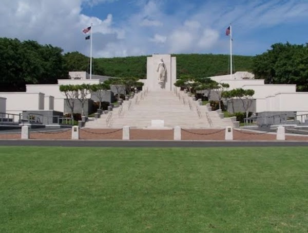 National Memorial Cemetery of the Pacific grounds