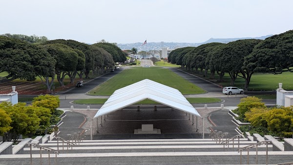 National Memorial Cemetery of the Pacific grounds