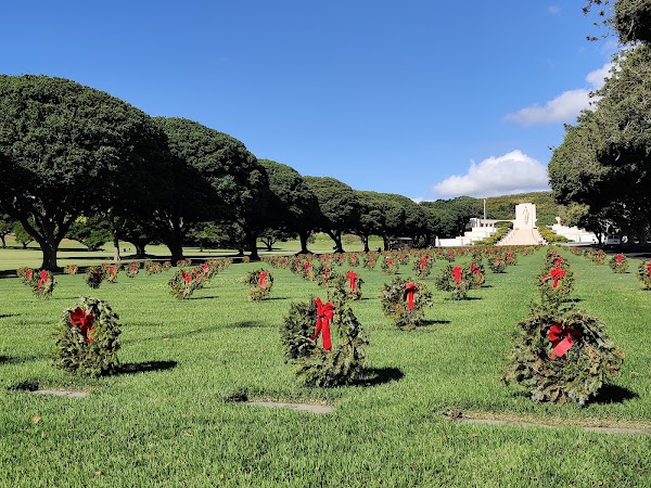 National Memorial Cemetery of the Pacific grounds